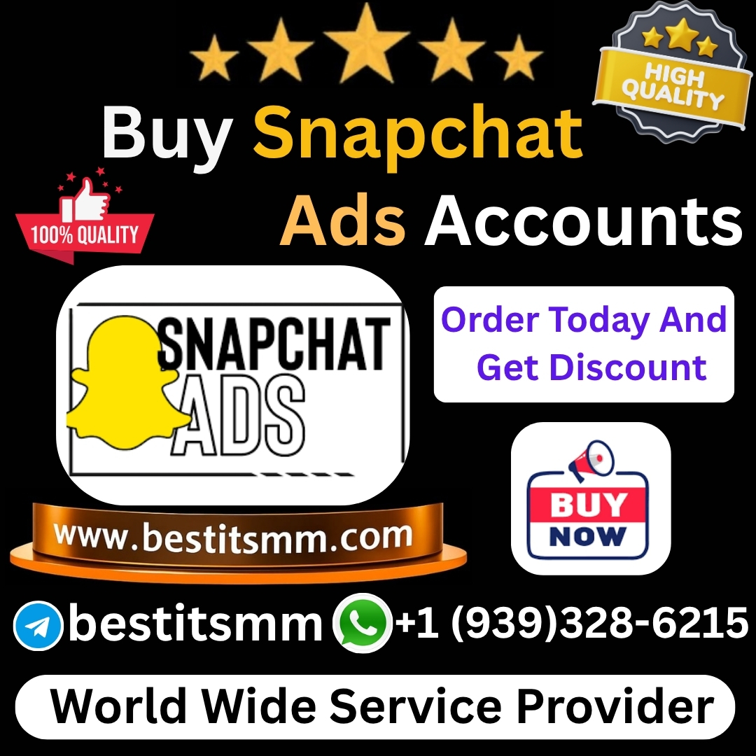 Buy Snapchat Ads Accounts
